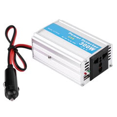 300 W DC 12V iki 110V kintamoji srovė, automobilio maitinimo keitiklis, keitiklis USB įkroviklio adapteris kaina ir informacija | Įtampos keitikliai | pigu.lt