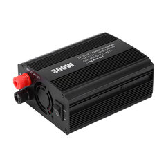 300 W DC 12V į kintamos srovės nešiojamas maitinimo keitiklis su dvigubu USB 2.1A 5V įkroviklio adapteriu kaina ir informacija | Įtampos keitikliai | pigu.lt