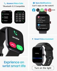 TOOBUR Išmanusis laikrodis kaina ir informacija | Išmanieji laikrodžiai (smartwatch) | pigu.lt