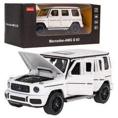 Automobilis Rastar Mercedes Benz AMG G63 1:32, baltas kaina ir informacija | Žaislai berniukams | pigu.lt