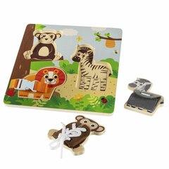 Zopa Medinė Montessori dėlionė kaina ir informacija | Dėlionės (puzzle) | pigu.lt