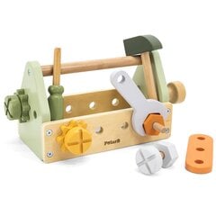 Medinė meistro įrankių dėžė Viga Toys L-44229 kaina ir informacija | Žaislai berniukams | pigu.lt