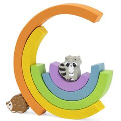 Montessori medinės balansinės kaladėlės Viga Toys L-44590 цена и информация | Развивающие игрушки | pigu.lt