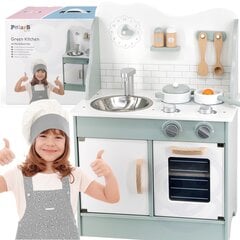 Medinė virtuvėlė su priedais Viga Toys L-44048 kaina ir informacija | Žaislai mergaitėms | pigu.lt