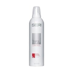 Putos plaukams Farcom Professional SERI Styling Mousse Control Extra Strong 300 ml kaina ir informacija | Plaukų formavimo priemonės | pigu.lt