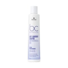 Šampūnas nuo pleiskanų Schwarzkopf Bonacure Anti-Dandruff Shampoo 250ml kaina ir informacija | Šampūnai | pigu.lt