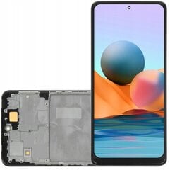 LCD + jutiklinis ekranas Xiaomi REDMI NOTE 10 PRO M2101K6G (INCELL) Rėmelis juodas kaina ir informacija | Telefonų dalys ir įrankiai jų remontui | pigu.lt