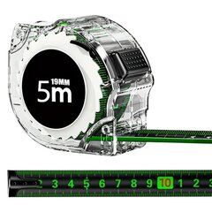 Fluorescencinė Deal Savifiksuojanti Plieno Ruletė kaina ir informacija | Mechaniniai įrankiai | pigu.lt