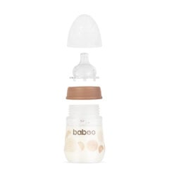 Baboo antikolinis maitinimo buteliukas, 150 ml, 0+ mėn, Au Naturale kaina ir informacija | Buteliukai kūdikiams ir jų priedai | pigu.lt