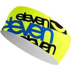 Повязка на голову Eleven Sportswear FLUO F11 BLUE, желтая цена и информация | Женские шапки | pigu.lt