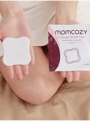 Hidrogeliniai įklotai su lanolinu 6 vnt., Momcozy kaina ir informacija | Žindymo prekės | pigu.lt