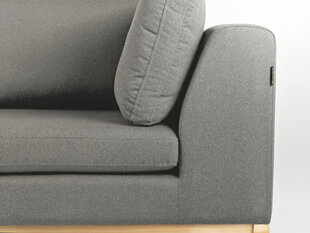 3 sėdimų vietų sofa AMBIENT WOOD - kvarc(ml84), natūrali kaina ir informacija | Sofos, sofos-lovos | pigu.lt