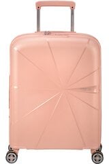 Mažas lagaminas American Tourister Starvibe Spinner S, 55cm, Metallic Peach kaina ir informacija | Lagaminai, kelioniniai krepšiai | pigu.lt