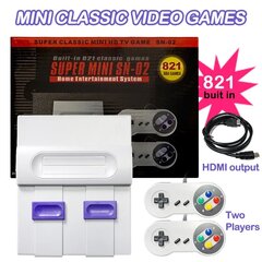 „Retro Super Classic Game Mini TV“ 8 bitų šeimos TV vaizdo žaidimų konsolė Integruotas 660 žaidimų rankinis žaidimų grotuvas berniuko gimtadienio dovana цена и информация | Игровые приставки | pigu.lt