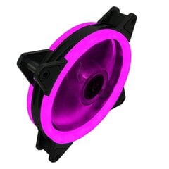 120 mm 4 kontaktų Rgb korpuso ventiliatoriaus aušinimo ventiliatoriai Spalvoti mėlynai raudoni baltai skysto guolio LED kompiuterio aušinimo ventiliatoriaus radiatorius koelventiliatorius цена и информация | Аксессуары для компьютерных игр | pigu.lt