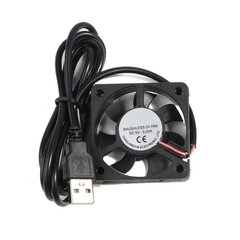 5V USB jungtis 4500-5500RPM kompiuterio ventiliatoriaus aušintuvas Radiatoriaus išmetimo procesoriaus aušinimo ventiliatoriaus keitimas 50x50mm LX9A цена и информация | Аксессуары для компьютерных игр | pigu.lt