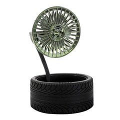 Mini ventiliatorius | Creative Tire sulankstomas ventiliatorius USB įkraunamas nešiojamas ventiliatorius | 3 Reguliuojamas vėjo greitis, mažas ventiliatorius mergaitėms B цена и информация | Аксессуары для компьютерных игр | pigu.lt