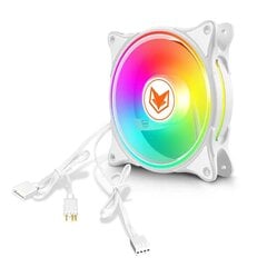 120 mm RGB ARGB ventiliatoriaus aušintuvas PWM 4PIN 5V 3PIN ventiliatorius hidrauliniai guoliai PC kompiuterio aušintuvas įkraunamas aušinimo korpuso radiatorius цена и информация | Аксессуары для компьютерных игр | pigu.lt