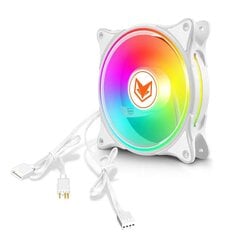 120 mm RGB ARGB ventiliatoriaus aušintuvas PWM 4PIN 5V 3PIN ventiliatorius hidrauliniai guoliai PC kompiuterio aušinimo korpuso radiatorius цена и информация | Аксессуары для компьютерных игр | pigu.lt