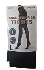 MOTERIŠKOS PĖDKLĖS 100 DEN 3D MICRO ART.255 kaina ir informacija | Pėdkelnės | pigu.lt