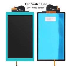 2IN1, skirtas Switch Lite konsolei LCD ekranas + jutiklinis ekranas, pilnas ekrano mazgas Skaitmenintuvo pakeitimas Nintend Switch Lite цена и информация | Аксессуары для компьютерных игр | pigu.lt