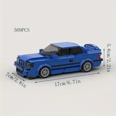 Konstruktorius BMW e36 M3, 509 vnt. kaina ir informacija | Konstruktoriai ir kaladėlės | pigu.lt