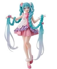 20 cm Miku Anime figūrėlė ilgais plaukais PVC modelis veiksmo žaislai kaina ir informacija | Kolekciniai modeliukai | pigu.lt