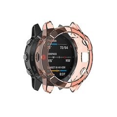 „Garmin Fenix 6/6 Pro Smart Watch Half Coverage Tpu“ apsauginis dėklas kaina ir informacija | Laikrodžiai | pigu.lt