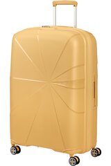 Didelis lagaminas American Tourister Starvibe Metallic Banana L 77 cm, geltonas kaina ir informacija | Lagaminai, kelioniniai krepšiai | pigu.lt