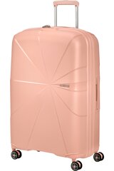 American Tourister большой чемодан  Starvibe Metallic Peach L, 77cm цена и информация | Чемоданы, дорожные сумки  | pigu.lt