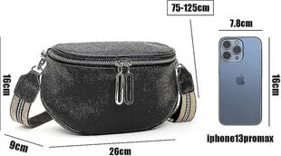 Crossbody Bag Moteriškas Odinis Fanny Pack, Krepšys per petį, Pečių krepšiai Moterys Dovana цена и информация | Женские сумки | pigu.lt