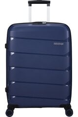 American Tourister средний чемодан Air Move Spinner 66/24, синий цена и информация | Чемоданы, дорожные сумки  | pigu.lt