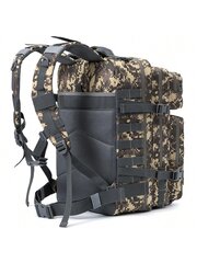 QT&QY 45 l karinės taktinės kuprinės vyrams GYM Crossfit sunkiųjų išgyvenimo kuprinė Molle CCW Assault Pack 3 Day Bug Out Bag Hiking Treeking Hun kaina ir informacija | Moteriškos rankinės | pigu.lt