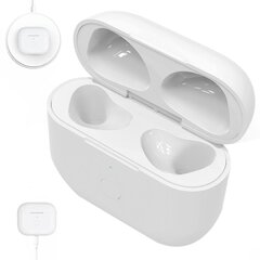 Ausinių įkroviklio dėklas, skirtas AirPods 3 įkrovimo dėklas 450Mah belaidžio įkrovimo dėklas Bluetooth sinchronizavimo greito susiejimo mygtukas kaina ir informacija | Ausinės | pigu.lt