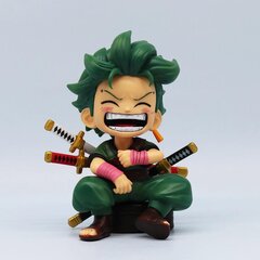 2 vnt. 13cm One Piece Anime figūrėlė Sėdi Luffy Juokiasi Veiksmų figūrėlės Kawaii Sanji Zoro Figūrėlė Kambarių automobilių ornamentai Kolekcija Žaislai kaina ir informacija | Kolekciniai modeliukai | pigu.lt