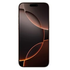 Сonnect Corning Gorilla Ultra Strong 3D Glass for Apple iPhone 16 Pro Max Juodos kraštai kaina ir informacija | Apsauginės plėvelės telefonams | pigu.lt