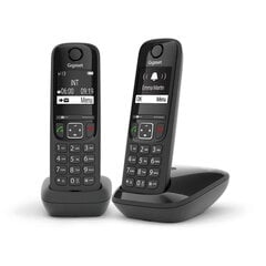 Belaidis telefonas Belaidis telefonas Gigaset AS690 Duo kaina ir informacija | Stacionarūs telefonai | pigu.lt