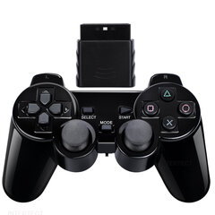 Belaidis vibruojantis žaidimų pultelis, skirtas Sony ps2 žaidimų valdiklis, skirtas Playstation 2 vairasvirte PC Joypad USB žaidimų valdiklis kaina ir informacija | Valdikliai | pigu.lt