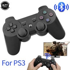 „Gamepad“ belaidis „Bluetooth“ suderinamas vairasvirtės konsolė, skirta „Sony PS3“ valdikliui, skirta „Playstation 3“ žaidimų pultui „Joypad“ žaidimų priedai kaina ir informacija | Valdikliai | pigu.lt