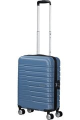 Чемодан для ручной клади American Tourister Flashline Coronet Blue, 55 cm цена и информация | Чемоданы, дорожные сумки | pigu.lt