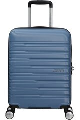 Чемодан для ручной клади American Tourister Flashline Coronet Blue, 55 cm цена и информация | Чемоданы, дорожные сумки | pigu.lt