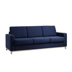 Sofa Scandic, 215x82x90 cm, rašalo mėlyna kaina ir informacija | Sofos | pigu.lt