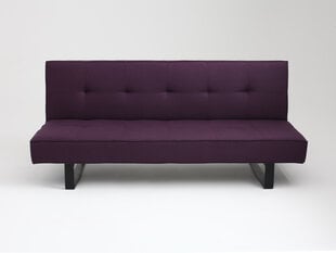 Sofa Sleek, 177x55x80 cm, violetinė kaina ir informacija | Sofos | pigu.lt