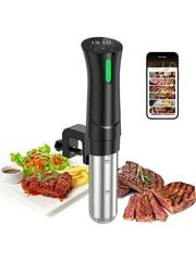 YONGSTYLE Sous Vide aparatas-Suvee CookerWifi Tiksli viryklė Sous Vide-1000W greito kaitinimo terminis panardinimas, skaitmeninis jutiklinis ekranas, su tiksliu temperatūros režimu kaina ir informacija | Intymios higienos prausikliai | pigu.lt