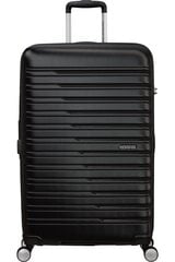 American Tourister большой чемодан  Flashline Spinner Black L, 78cm цена и информация | Чемоданы, дорожные сумки | pigu.lt