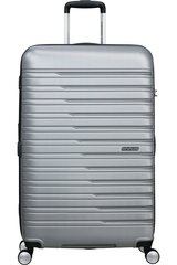 American Tourister большой чемодан  Flashline Spinner Sky Silver L, 78cm цена и информация | Чемоданы, дорожные сумки  | pigu.lt