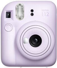 Fujifilm Instax Mini 12, сиренево-фиолетовый + пленка цена и информация | Видеокамеры | pigu.lt