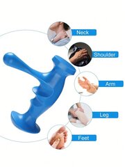 1 vnt Blue Body Massager Point Trigger Masažo įrankiai Kūno raumenų masažo įrankis SPA ant pėdos, kaklo ir nugaros цена и информация | Средства для интимной гигиены | pigu.lt