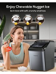 Freezimer DreamiceX2 | Nugget Ice Maker stalviršis su kramtomuoju Sonic ledu | Savaime išsivalanti tyli, stora izoliacija su vandens linija | Pebble ledo mašina цена и информация | Средства для интимной гигиены | pigu.lt