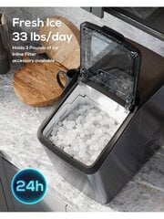 Freezimer DreamiceX2 | Nugget Ice Maker stalviršis su kramtomuoju Sonic ledu | Savaime išsivalanti tyli, stora izoliacija su vandens linija | Pebble ledo mašina цена и информация | Средства для интимной гигиены | pigu.lt